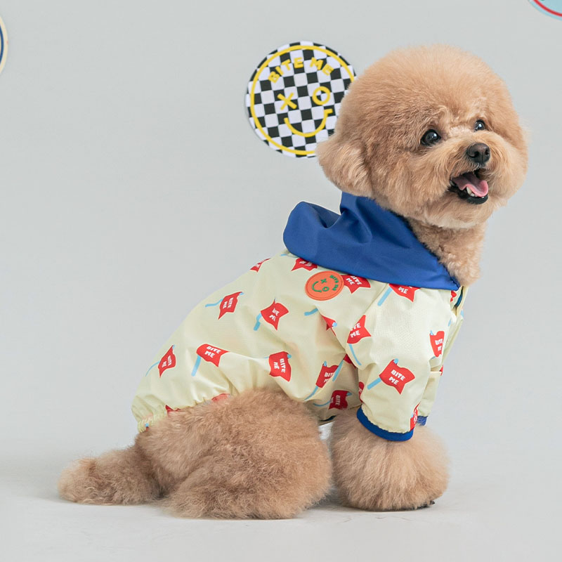 [마지막 재고] 바잇미 버디버디 윈드브레이커 - (옐로우/블루)