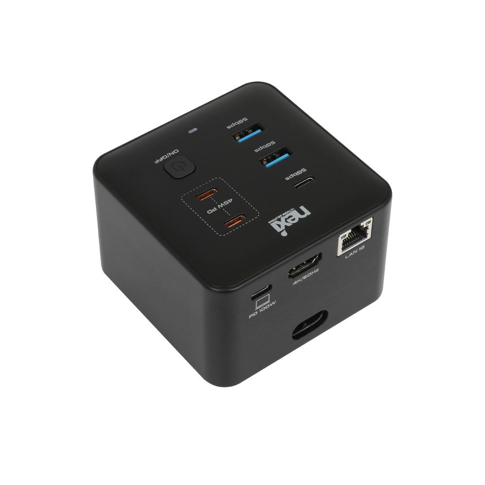 멀티 노트북 도킹스테이션 C타입 기가비트 랜 USB3.0 PD 충전 - 상세 이미지 4