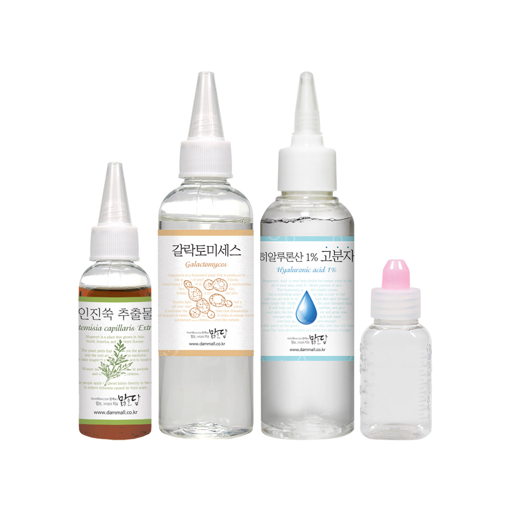 맑을담 찐 인진쑥 화이트닝 크림 만들기 4종 키트 + 수분 크림 90ml - 상품 이미지