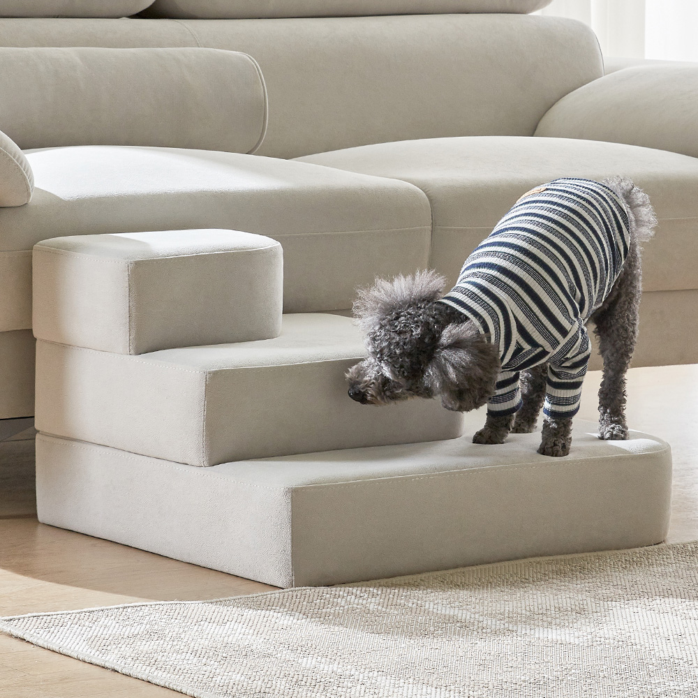 체리쉬 논슬립 강아지 고양이 계단 분리형 발판 펫스텝 3단