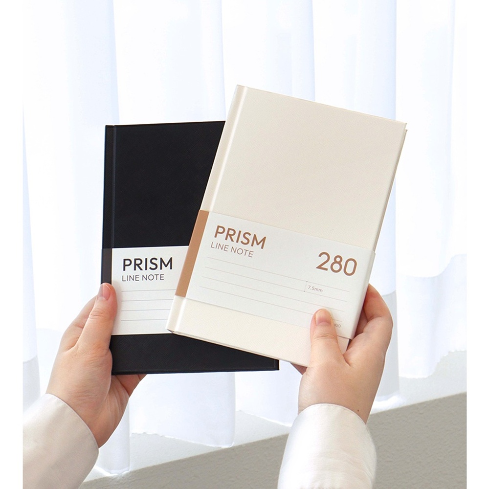 B6 라인 양장 하드커버 필사 노트 감정 일기 감사 일기장 독서 기록장