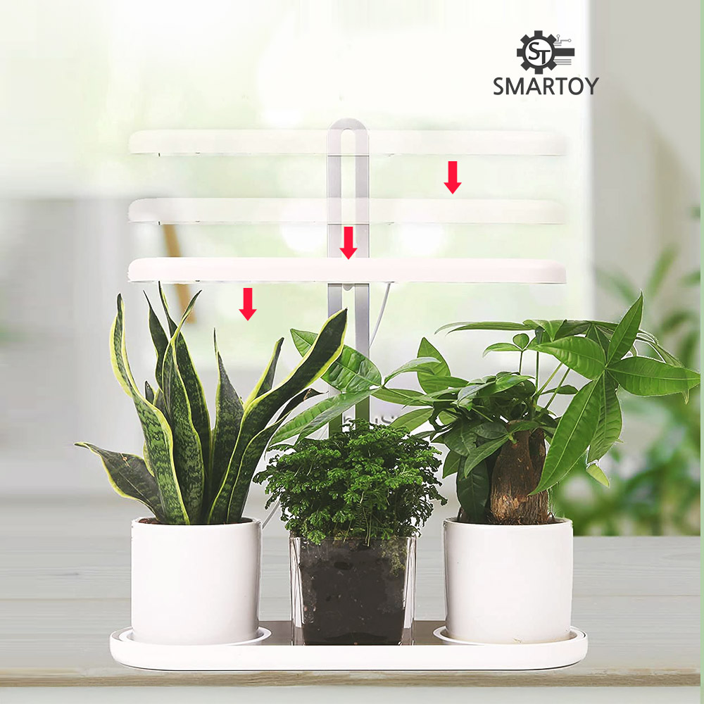 스마토이 LED 식물 다육이 화분 탁상 재배 성장 등 조명 인테리어