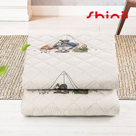 1인용 신일 캠핑용전기요 초절전 15시간 타이머 싱글 온열매트