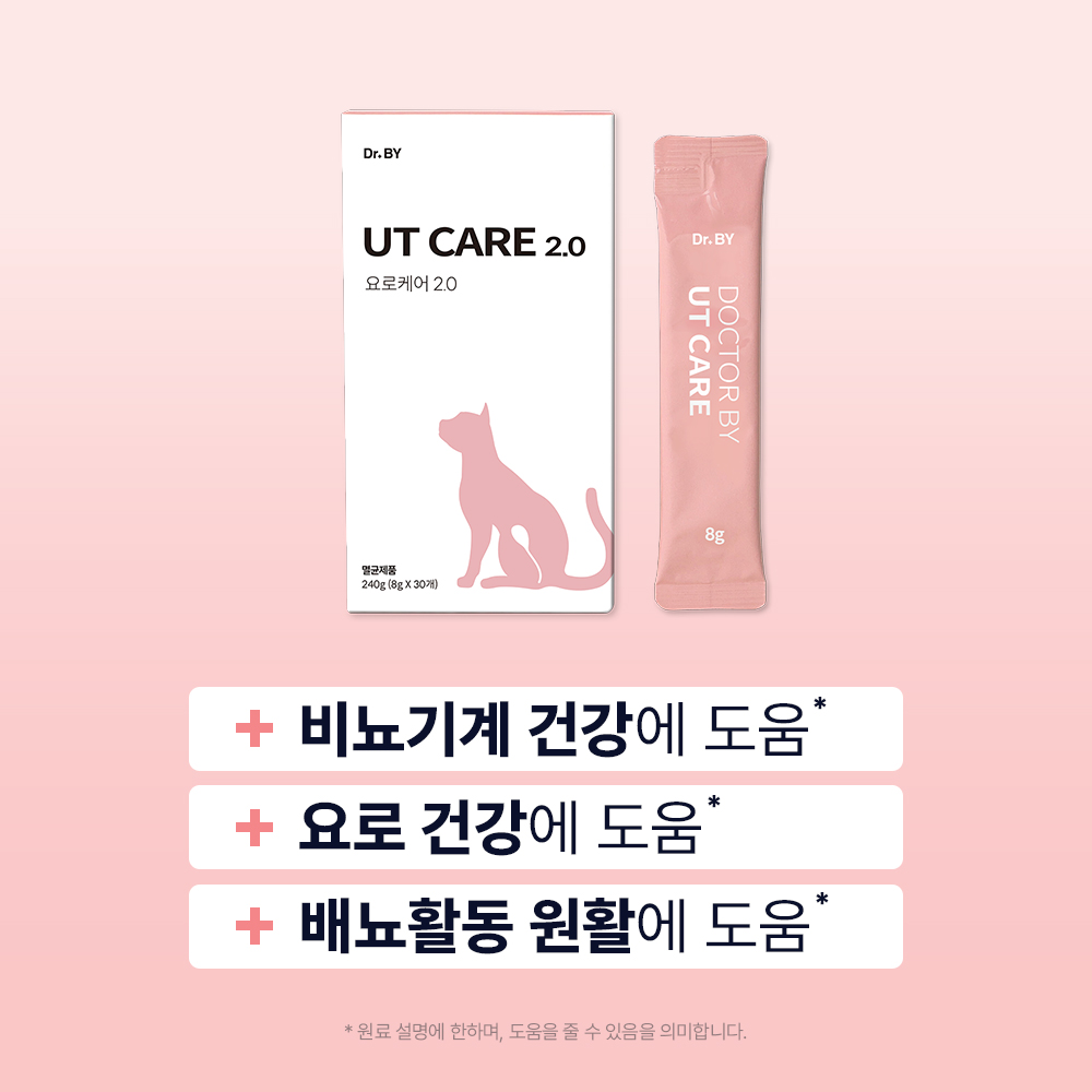 닥터바이 요로케어 고양이 신장 방광 배뇨 크랜베리 영양제 30포, 1개