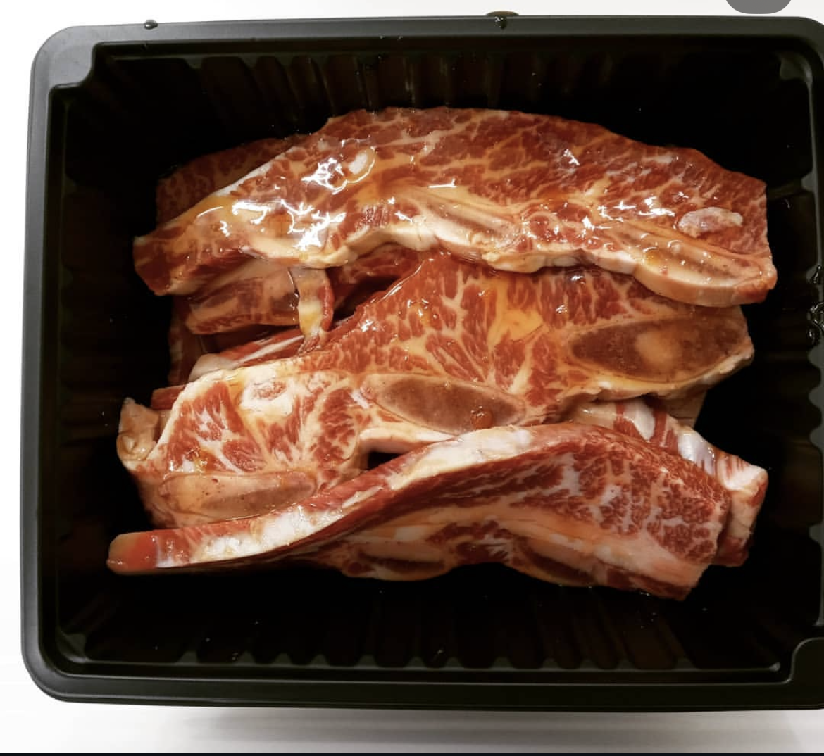 [진심육] 미국산 CAB 프리미엄 양념 LA갈비 1.6kg / 깔끔한 지방 손질 - 상품 이미지