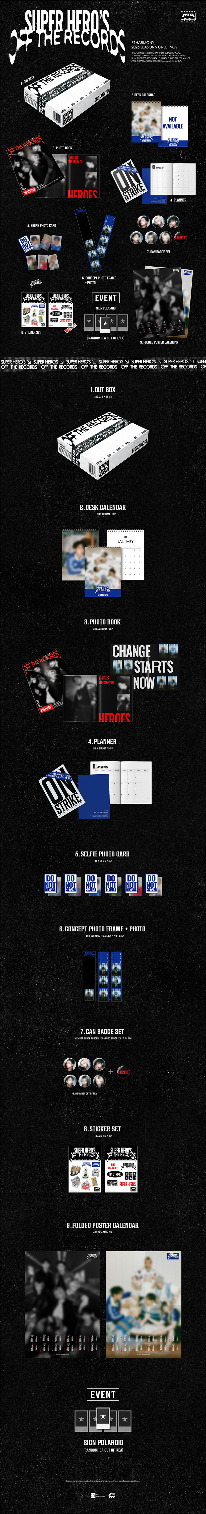 P1Harmony 2026 Season's Greetings — P1Harmony