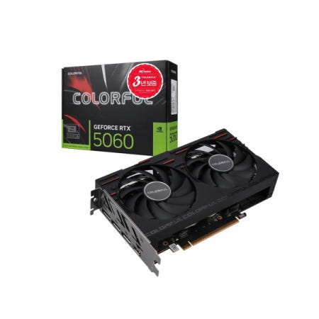 Colorful Colorful 지포스 RTX 5060 GAMING DUO D7 8GB 피씨디렉트
