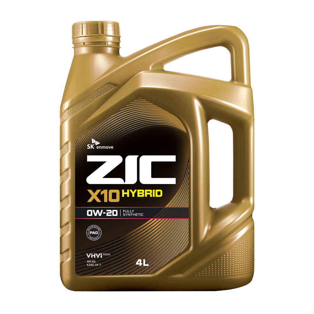 SK엔무브 지크 X10 하이브리드 0W-20 4L