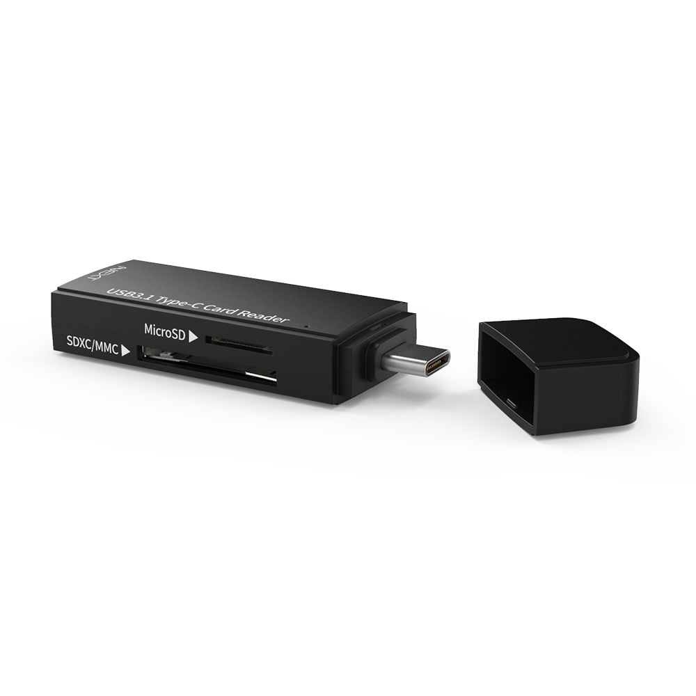 USB C타입 멀티 카드리더기 TF MicroSD OTG 블랙박스 - 상품 이미지