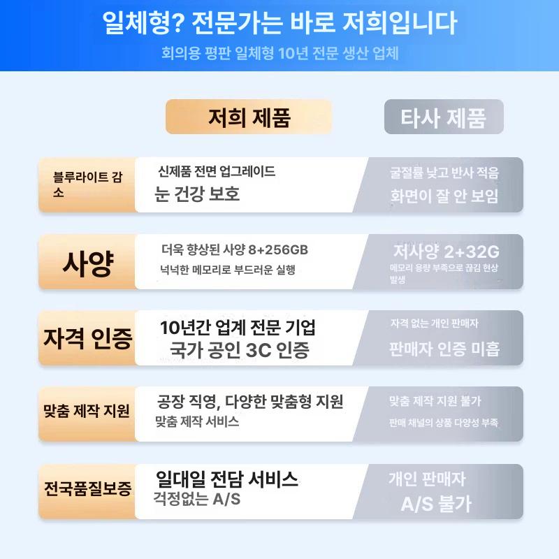 터치 스크린 미러 티비 모니터 욕실 정전식 교육 거치대 이미지 6