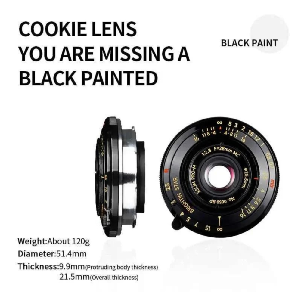 Brightin Star 28mm F2.8 풀프레임 펜케이스 렌즈 라이카M - 상세 이미지 4