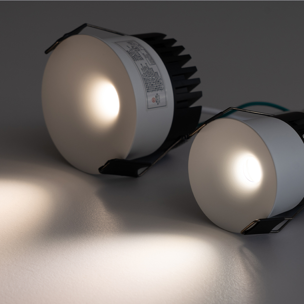 LED COB 셀피 55mm(2인치) 다운라이트 8W 페이드인아웃 플리커프리 - 상세 이미지 4