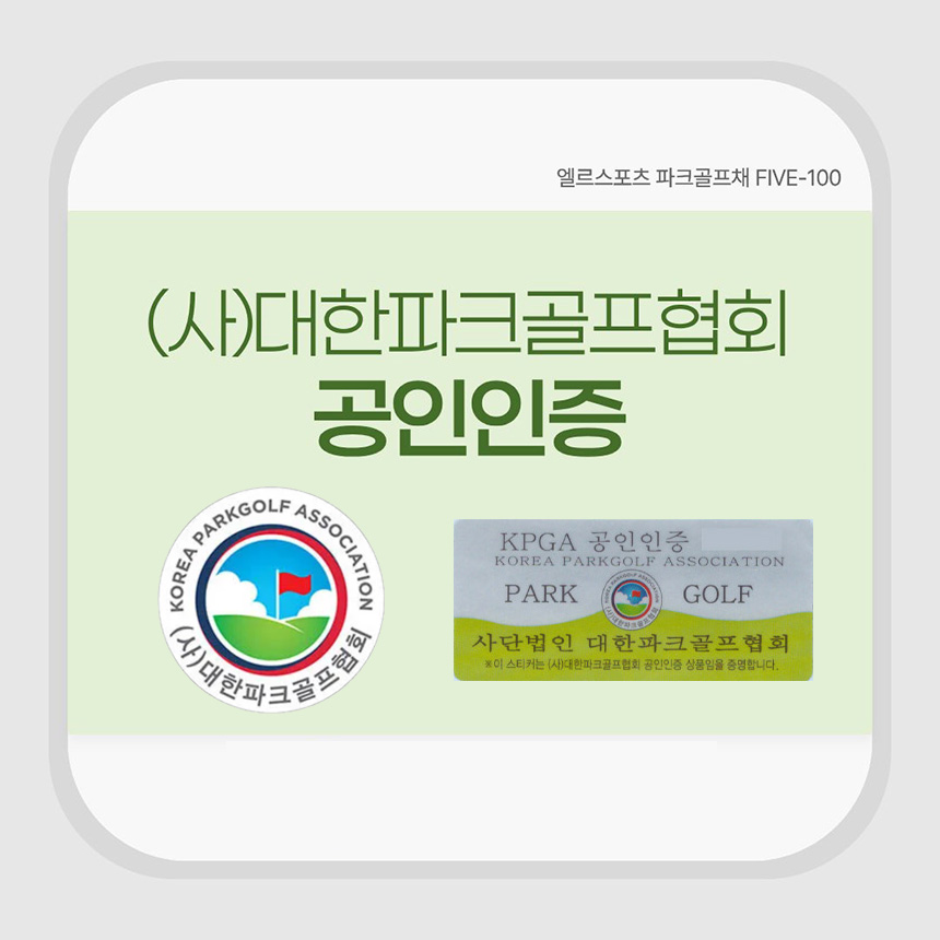 엘르스포츠 초보 입문 파크골프채 파이브-100 - 상세 이미지 2
