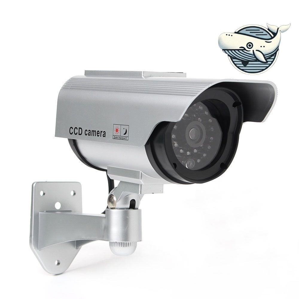실내외 태양열 감시 카메라 모형 CCTV - 메인 이미지