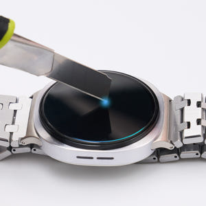 우먼스9999 [3매입] 갤럭시워치8 클래식 강화유리 액정 필름 보호 가... 개봉기 | 실사용 후기 - 상품 이미지 2