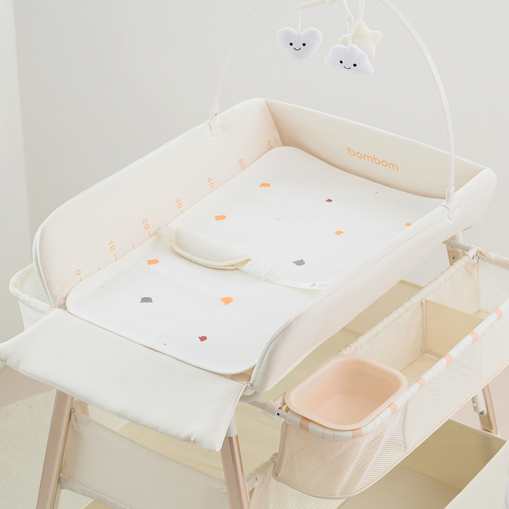 봄봄 아기 기저귀갈이대 순면 방수패드 신생아 방수요 매트