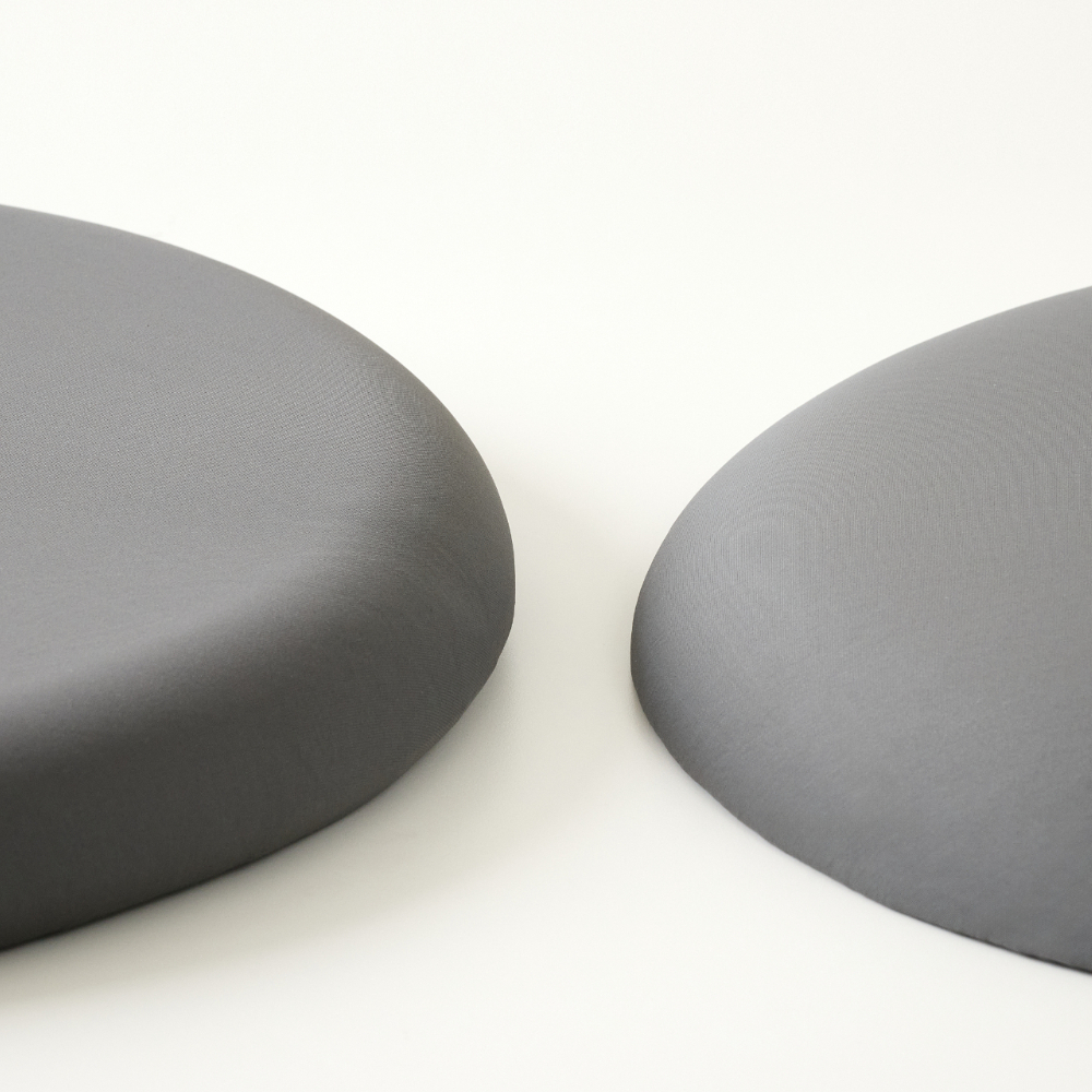 메모리폼방석 식탁 벤치 원형 방석 의자 사무실 낮은형