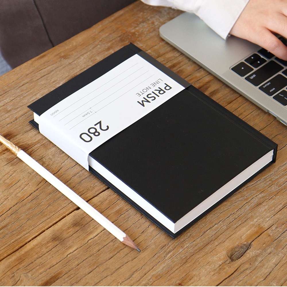 B6 라인 양장 하드커버 필사 노트 감정 일기 감사 일기장 독서 기록장