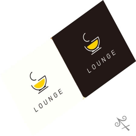 [컬레웨이브OEM]캔캔토토 LOUNGE 부착형 정사각안내판 18x18cm 출입문표시 안내문 부착형안내판