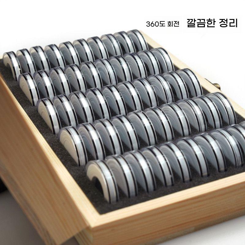 동전보관 케이스 기념 컬렉션 수납함 화폐 동전수집 은화 모으기 100매 - 상세 이미지 5