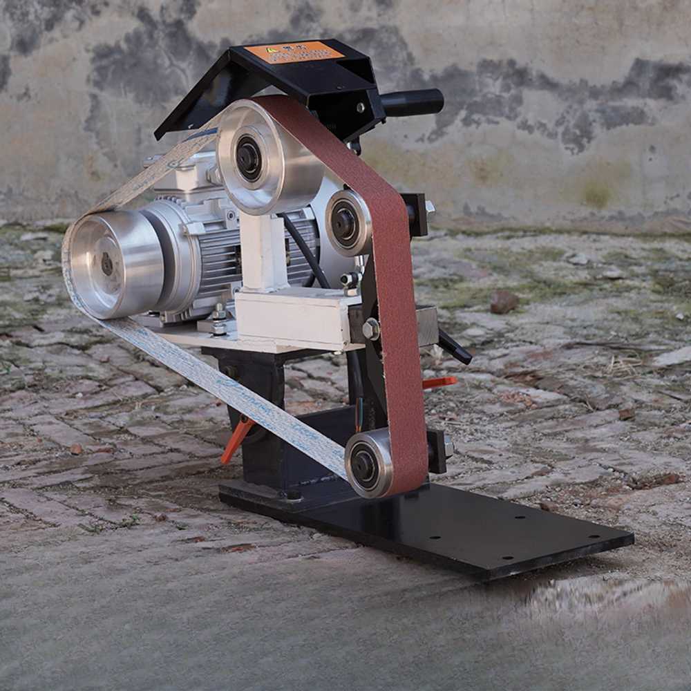 벨트 샌딩기 목재 연마 가공용 전동 벨트 그라인더 A형 50mm - 상품 이미지