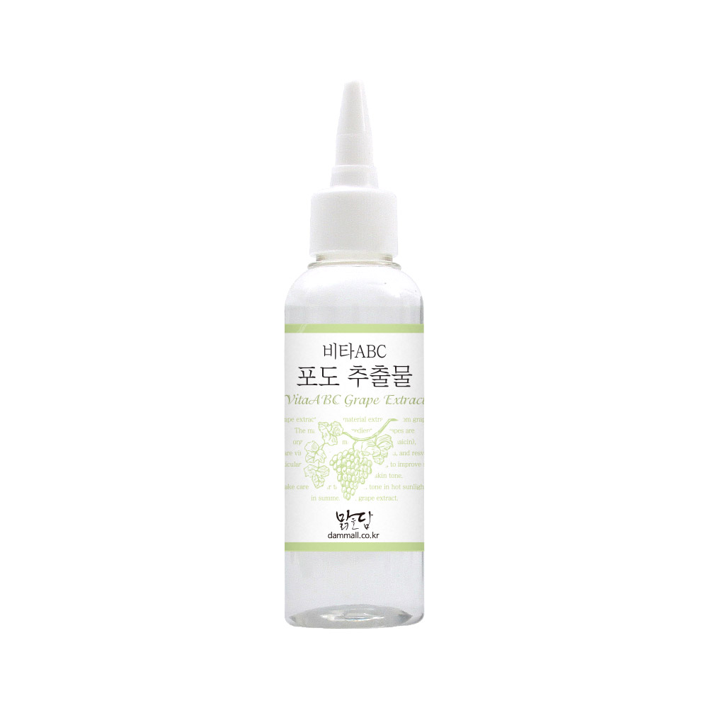 맑을담 비타ABC 포도 추출물 원액 앰플 피부톤 개선 특허 원료 100ml - 상품 이미지