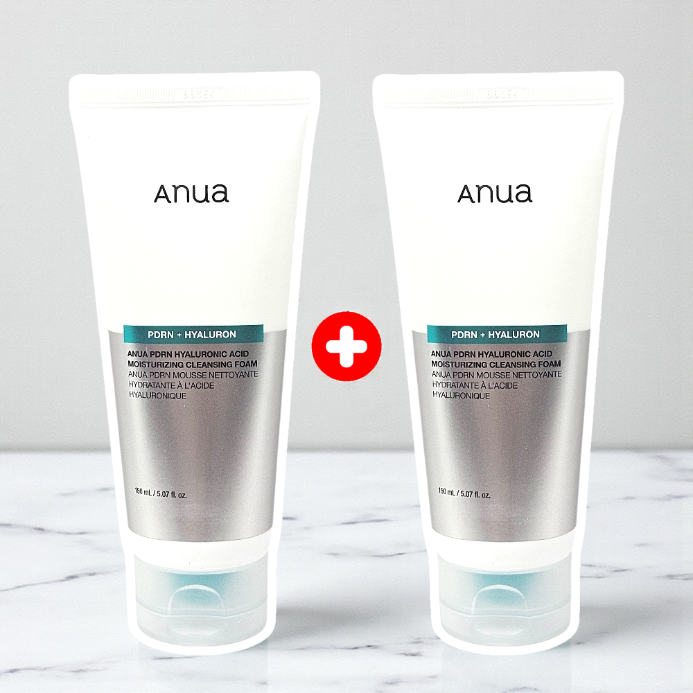 아누아 피디알엔 PDRN 히알루론산 수분 클렌징 폼 150ml+150ml - 상품 이미지