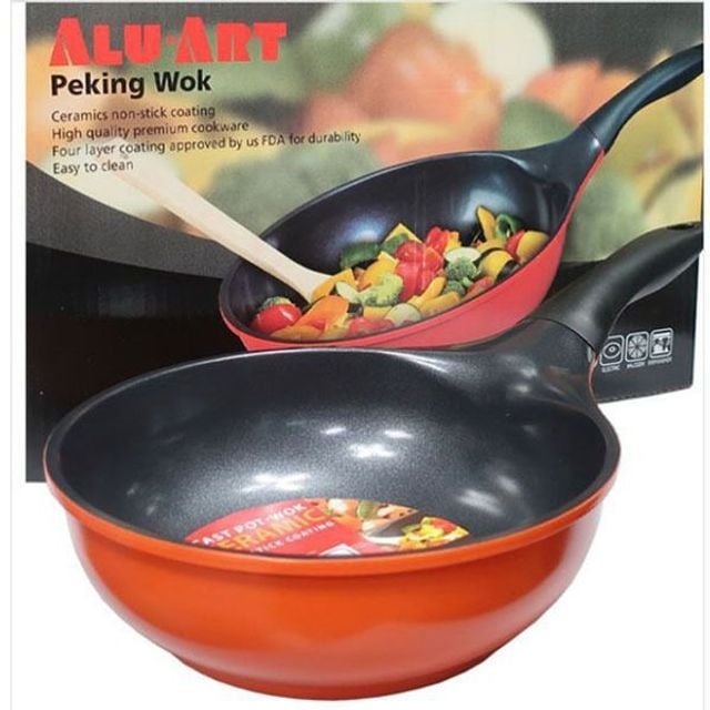 알루아트 인덕션 후라이팬 궁중팬 볶음 프라이팬 24cm - 메인 이미지