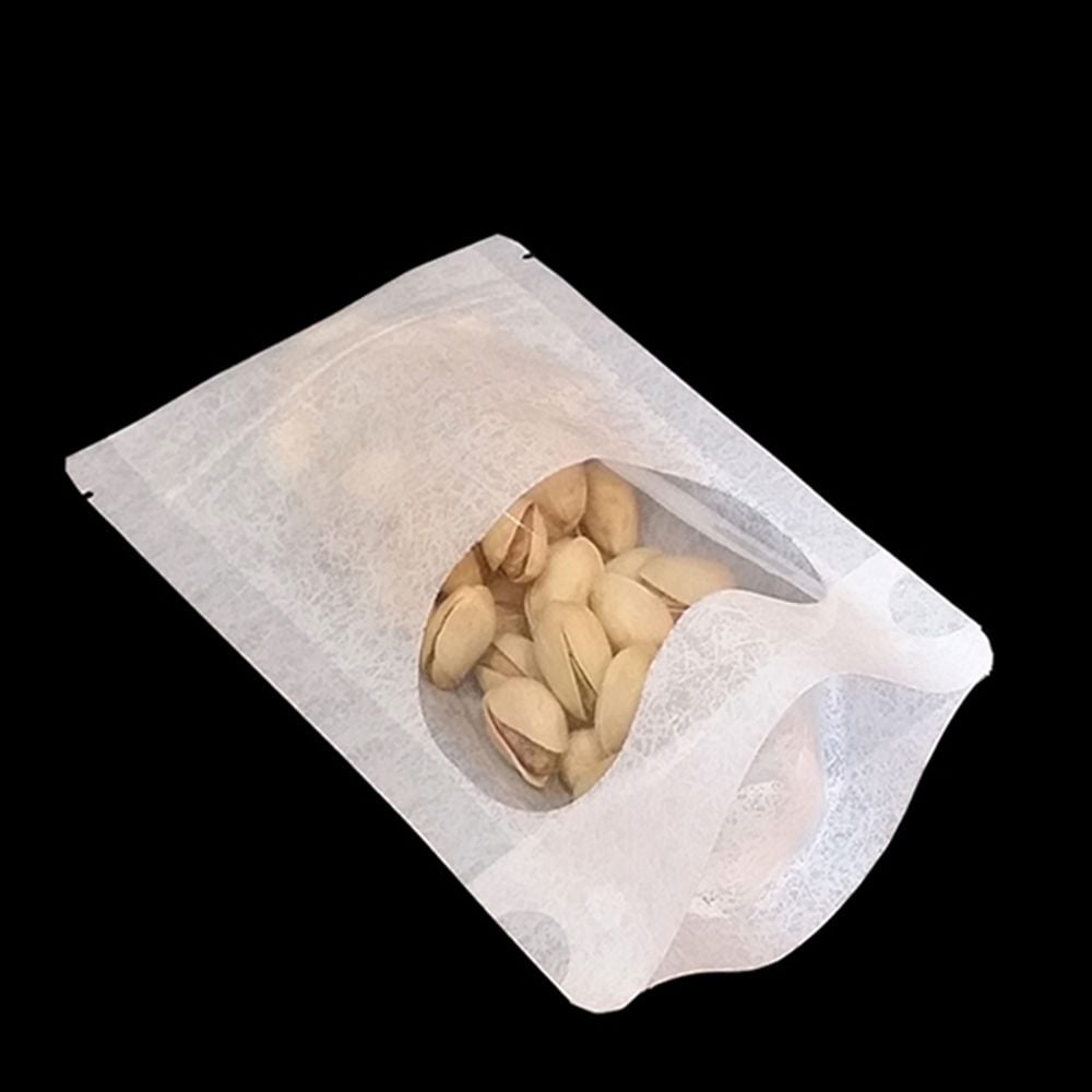 너츠창 한지 진열용 지퍼스탠드 18X26cm 밑9cm 200장 - 메인 이미지