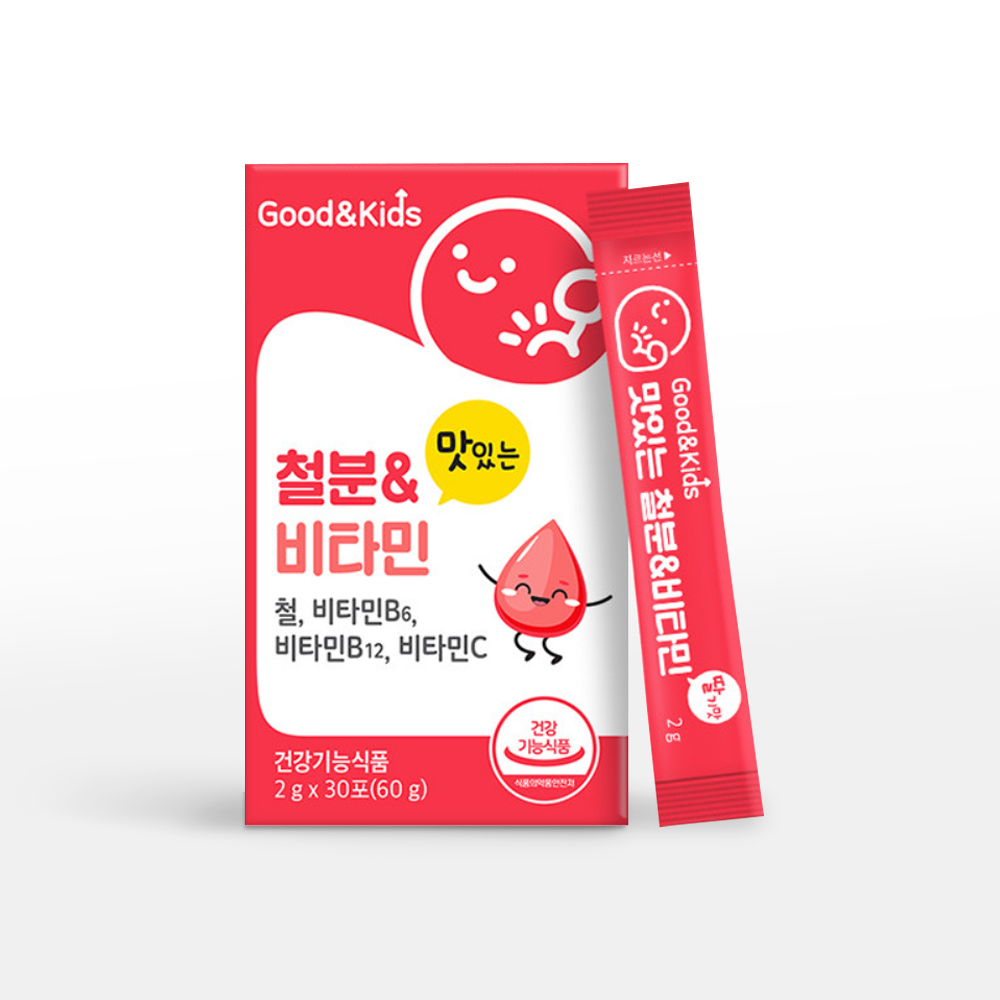 키즈 철분 비타민C 1개월분 어린이철분제 청소년 임산부 여성 성인 철분영양제 이미지 8