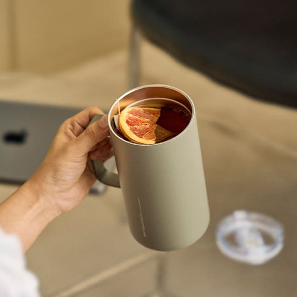 에스테반호프 리넥스 감성 손잡이 대용량 보온 보냉 컵 텀블러 700ml - 상품 이미지