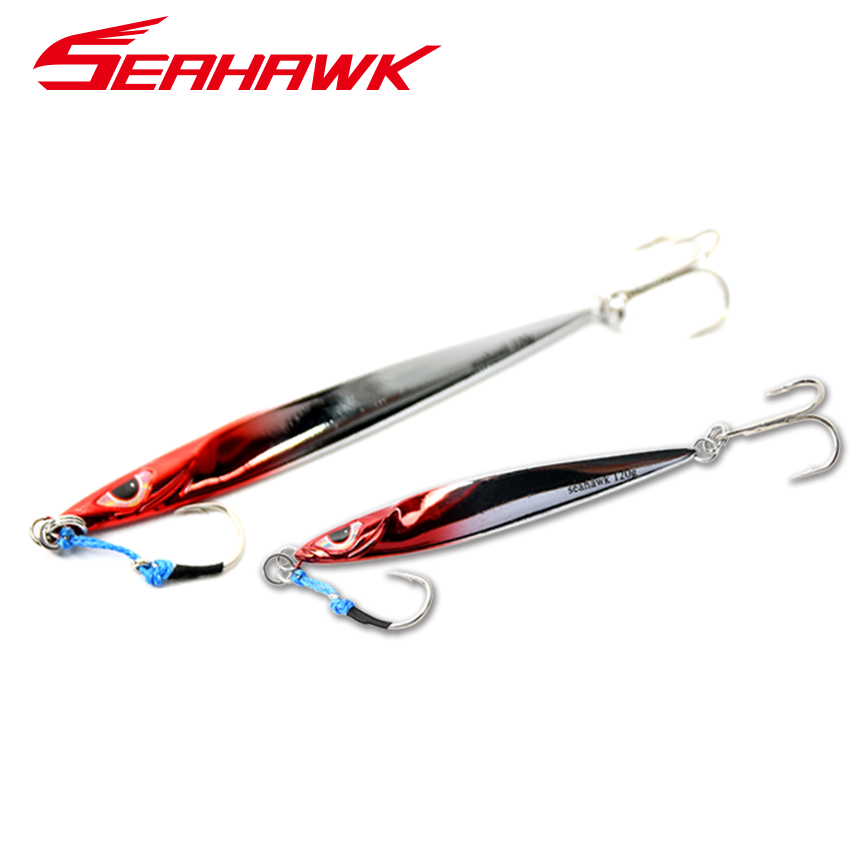 씨호크 S-333H S-329H 캐스팅 메탈지그 80g-120g 대삼치 부시리 방어 참치 - 상품 이미지