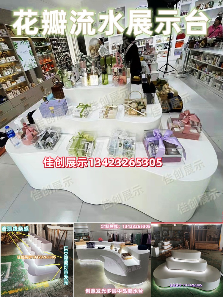 매장진열대 선물 선반 모형 편의점 정리 전시대 스탠드 의류매장 보관 상자 - 상세 이미지 5