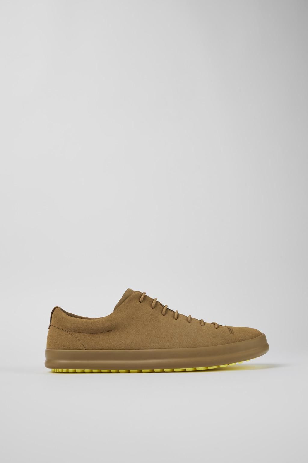 캠퍼 누벅 로우탑 브라운 스니커즈 Chasis K100373-046 BROWN - 상품 이미지