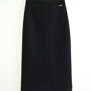 슬릿 H 하이웨스트 알파카라이크 모직 롱 스커트 (BLACK, 3SIZE... 착용 후기 | 사이즈/핏 총정리 - 상품 이미지 2