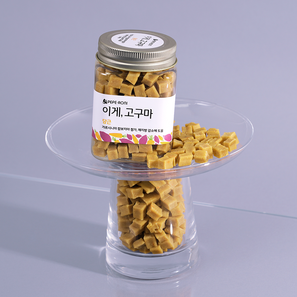 페페로니펫 진짜시리즈 강아지간식 7종 고구마, 180g, 1개 - 상세 이미지 4