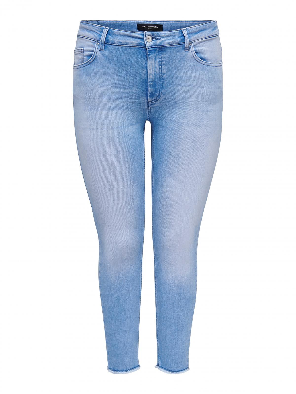 온리 데님 미드웨이스트 스키니핏 청바지 15321548_2116 BLUE / LIGHT BLUE DENIM - 상세 이미지 3