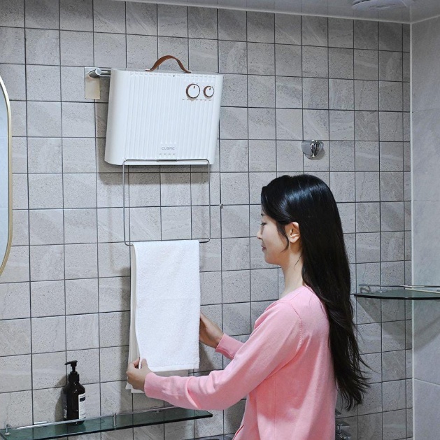 욕실 벽걸이히터 앰프히터 세라믹 소형 무타공 화장실온열기