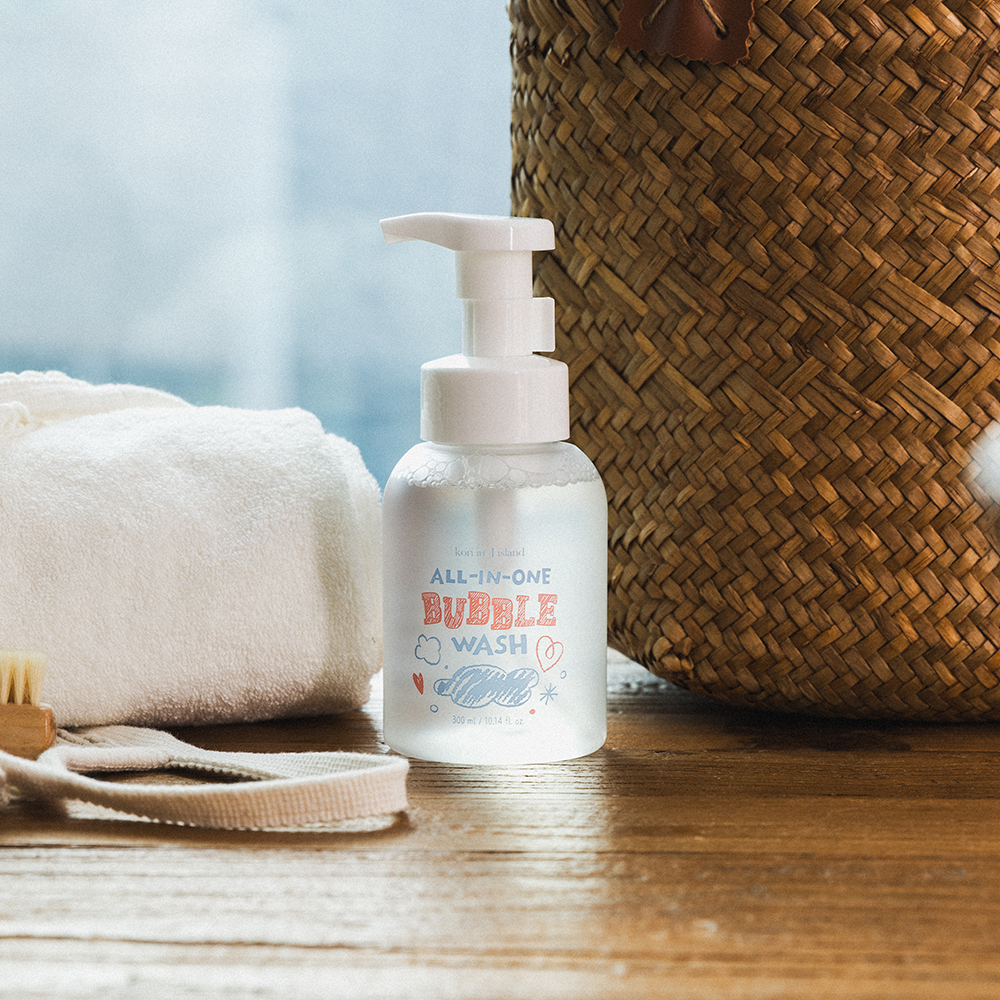 코리인제이아일랜드 아기바디워시 약산성 탑투토 올인원 버블워시 아기샴푸 신생아 300ml - 상세 이미지 3