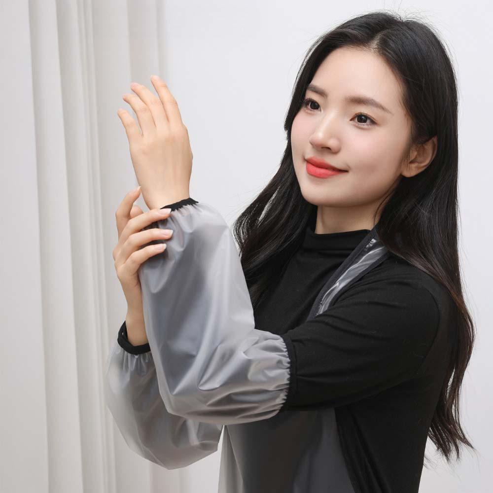 조리용 방수 반투명 요리 주방용 작업 팔토시 튀김 토시 - 상품 이미지