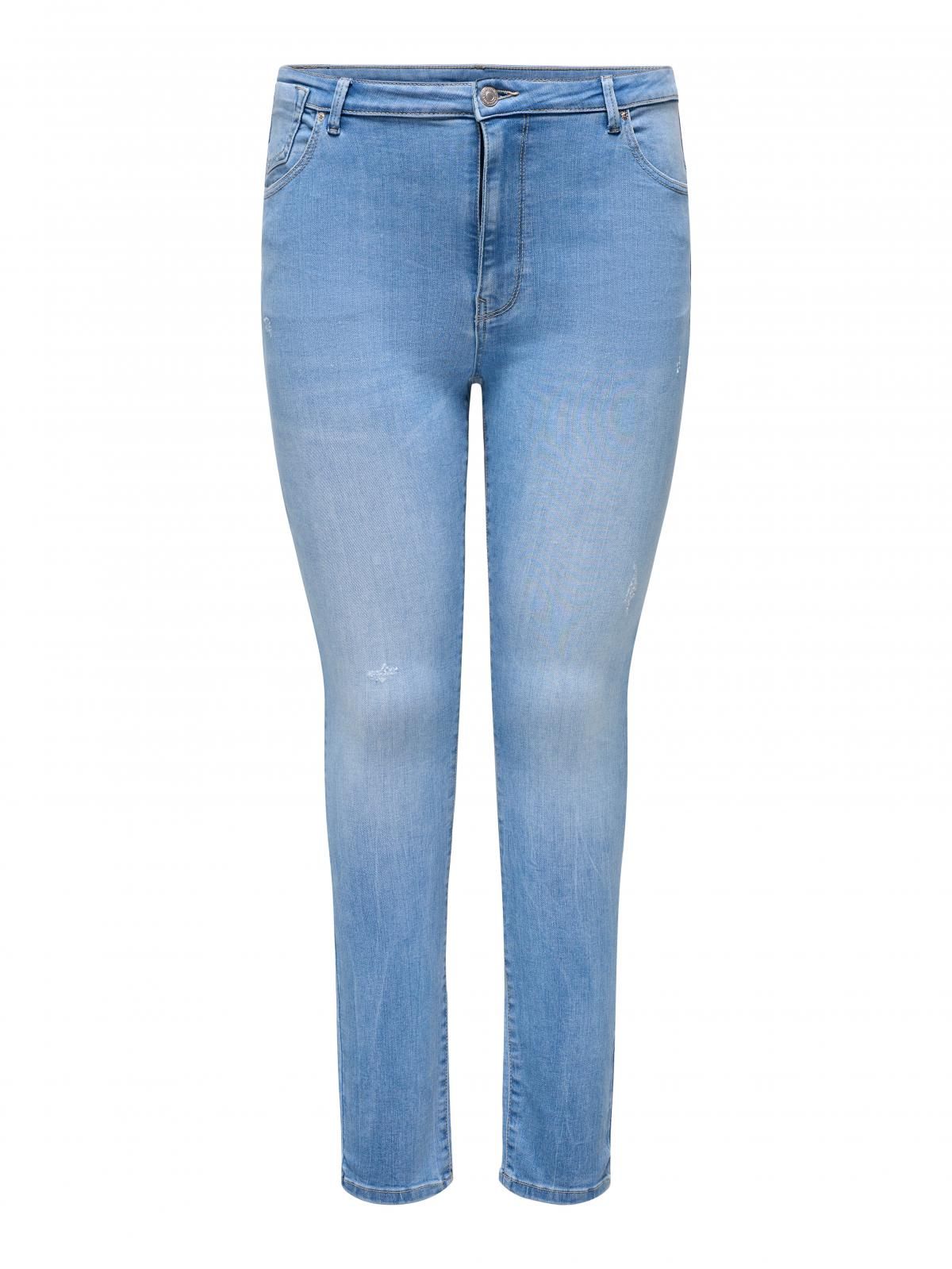 온리 연청 하이웨이스트 스키니핏 데님 팬츠 15313912_2116 BLUE / LIGHT BLUE DENIM - 상세 이미지 3