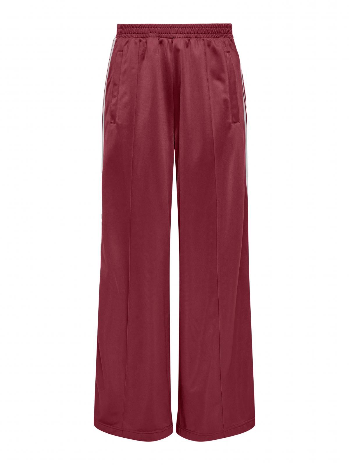 온리 애슬레저 와이드핏 트레이닝 버건디 팬츠 15351874_875 PURPLE / RUBY WINE - 상세 이미지 3