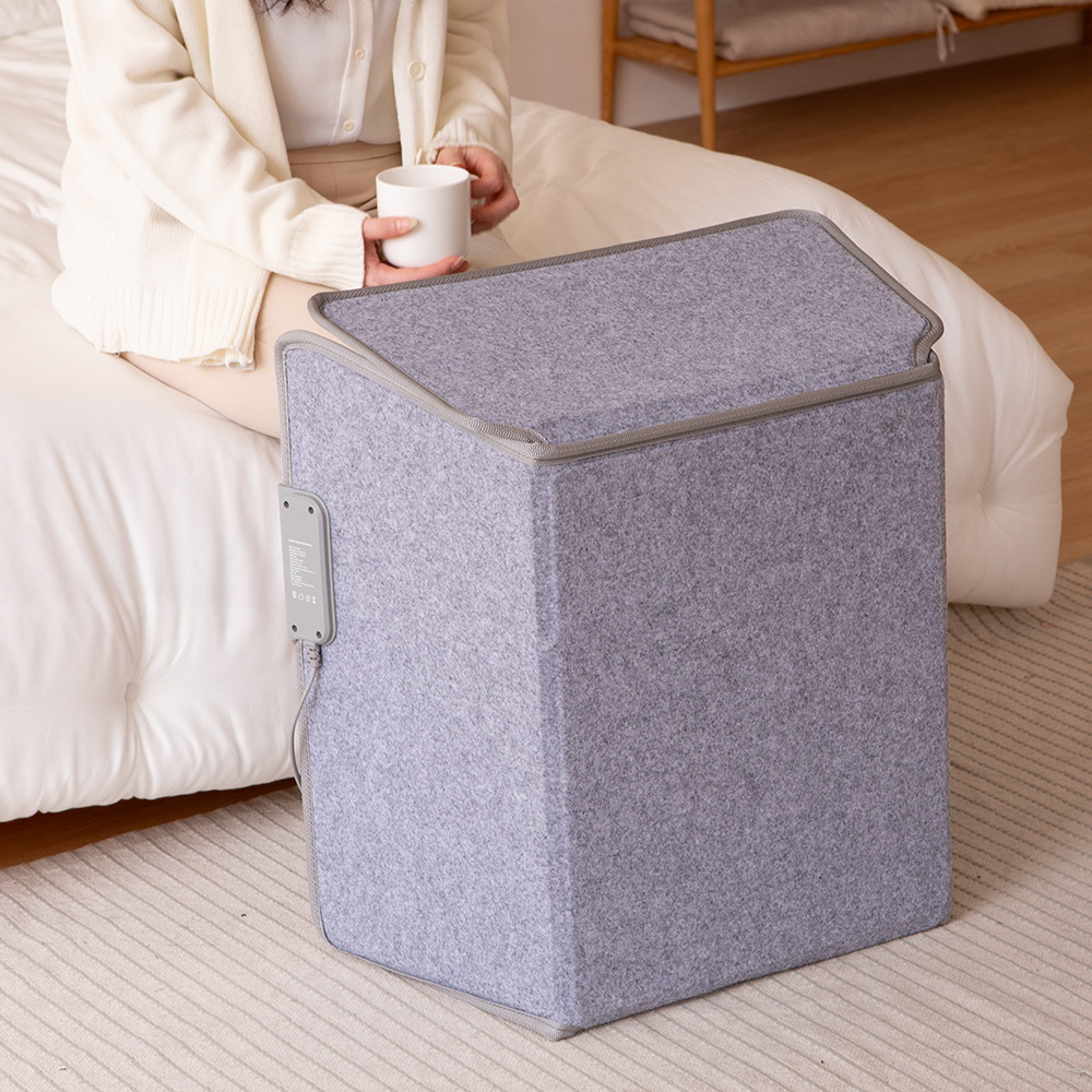 디큐브 사무실 발난로 파티션히터 히팅패드 다리워머 온열기 책상밑