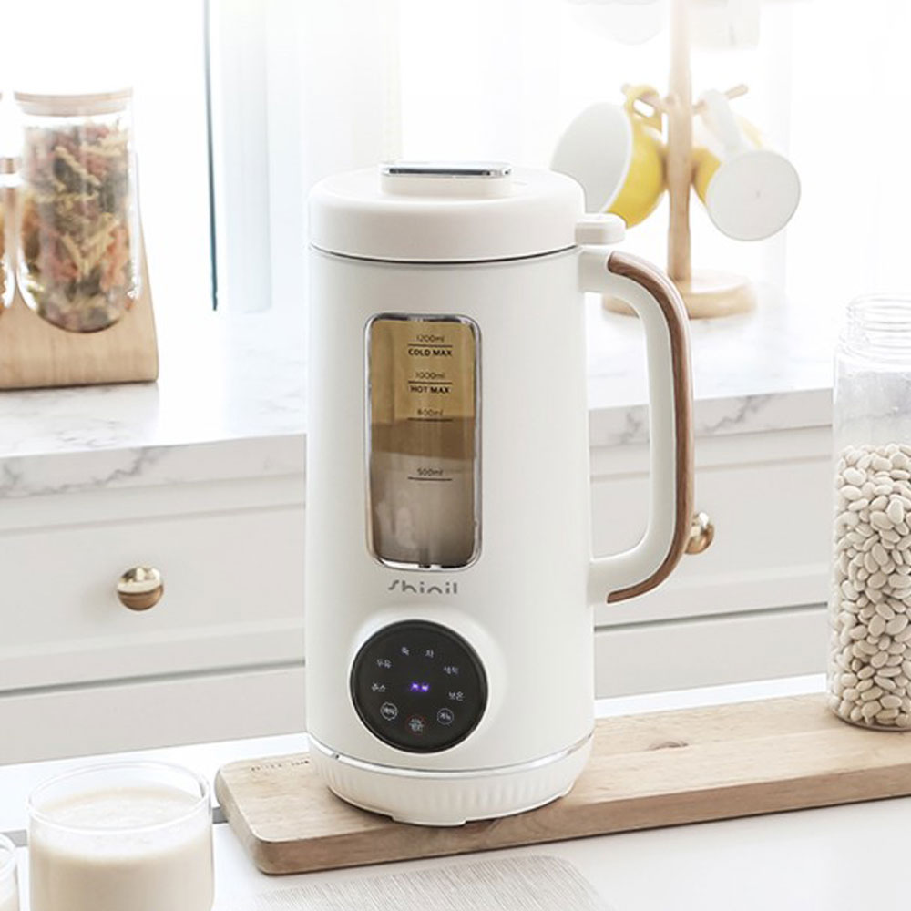 신일 두유 제조기 죽 이유식 만들기 보이는 가정용 기계 대용량 제품 이미지