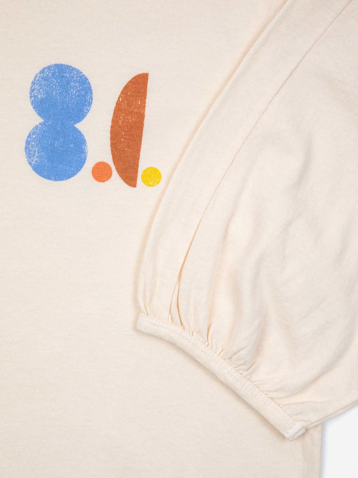 보보쇼즈 오가닉 루즈핏 화이트 크롭 티셔츠 123TD001 ONE COLOR - 상세 이미지 3