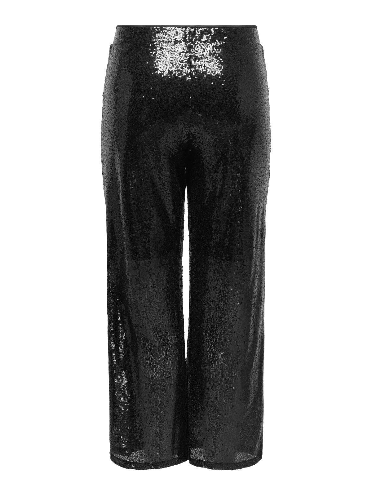 온리 시퀸 와이드핏 테크니컬 팬츠 15368975_2161_1253010 BLACK / BLACK - 상세 이미지 4