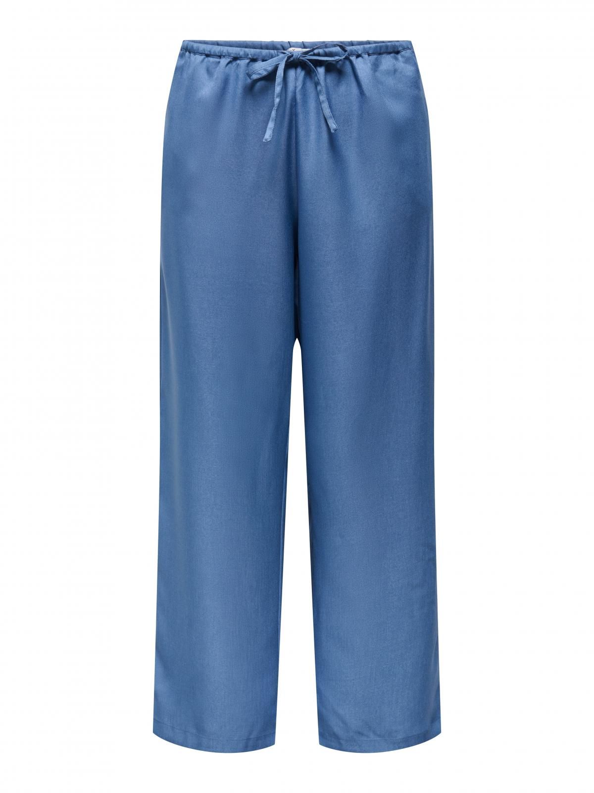 온리 와이드핏 테크니컬 슬랙스 팬츠 벨트 15344162_1259_1171773 BLUE / TRUE NAVY - 상세 이미지 3
