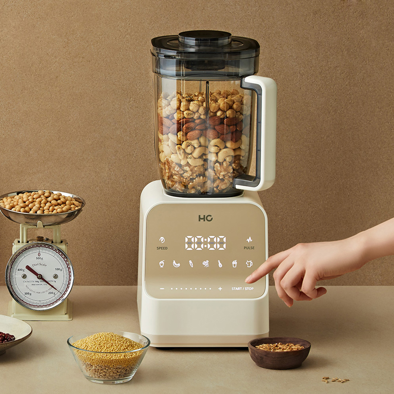 해피콜 믹서기 초고속 블렌더 미니 이유식 믹서기 브리즈탭 크러쉬 터치형