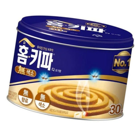 헨켈홈케어코리아 오피스디포 홈키파 무색소모기향 캔 30매