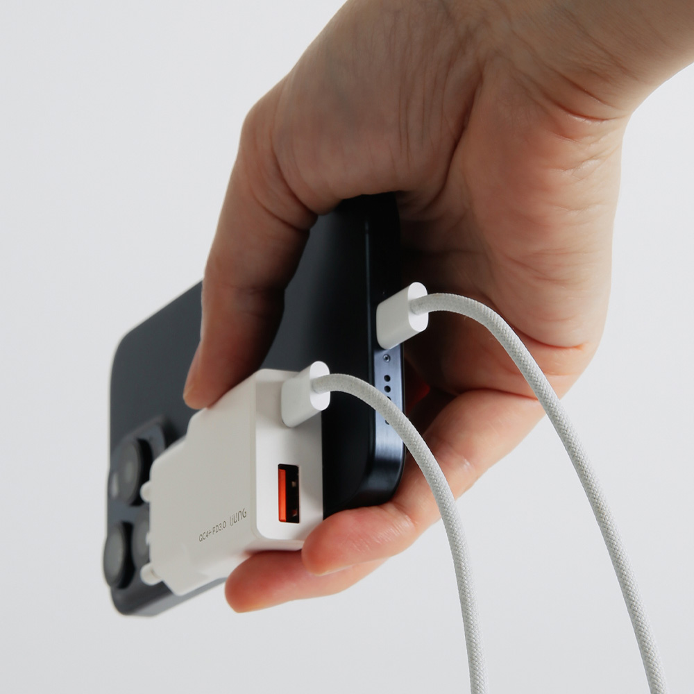 아이정 30w 2포트 초고속 C타입 & USB PD 충전기 어댑터 이미지 4